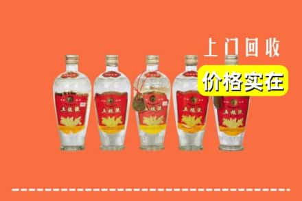 白山浑江区回收老五粮液
